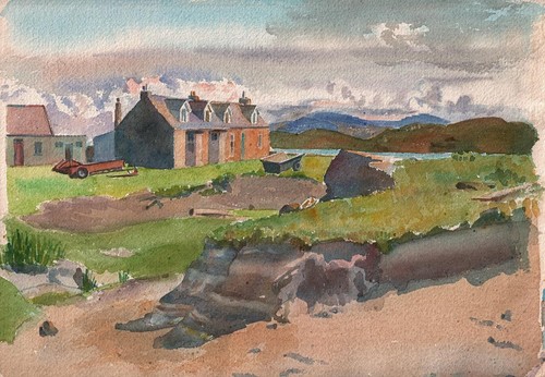 Irish farm buildings - farm,