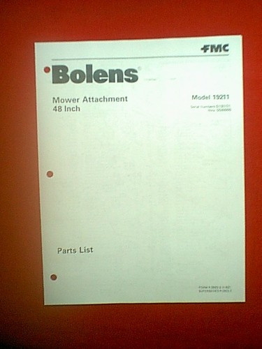 Bolens tractor mower deck - tractor, 48"