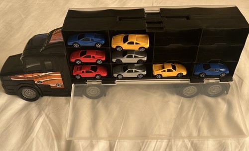 Toy car transporter - car,