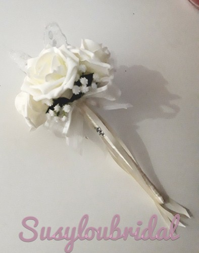 Ivory rose gypsophila - ivory, flower