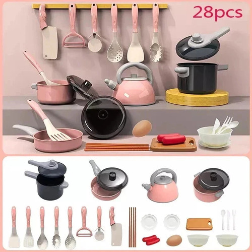 28pcs kids play kitchen - 28pcs,