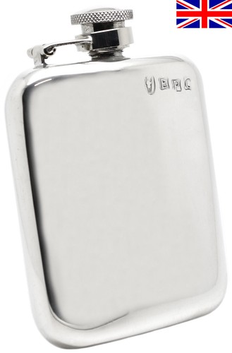 Sheffield pewter hip flask - pewter,