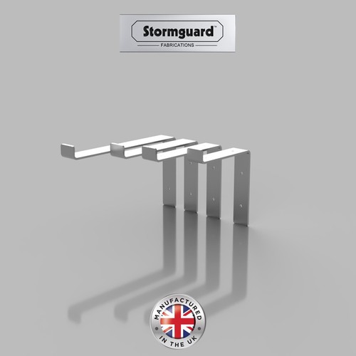 Steel shelf brackets - steel, various