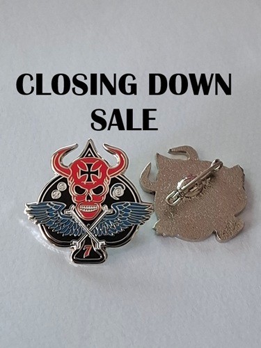 Death skull winged ace - death,