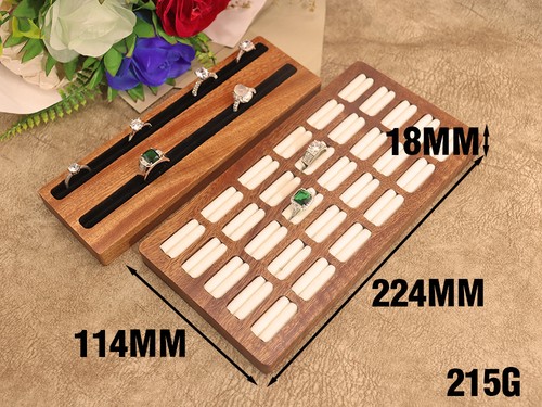 1pc wood wooden rings earring - wood,