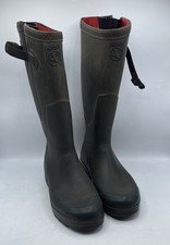 Aigle UK 11 Parcours ISO (?) Unisex Wellingtons Green/Brown EU 45 Wellies Boots