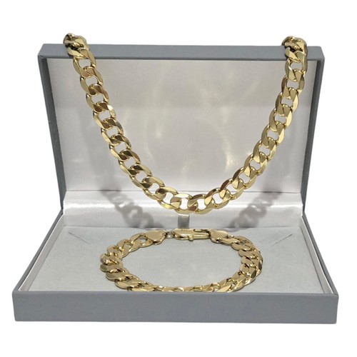 Mens 12mm curb set - mens, set,