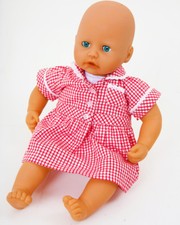 SCHOOL UNIFORM GINGHAM  DRESS
