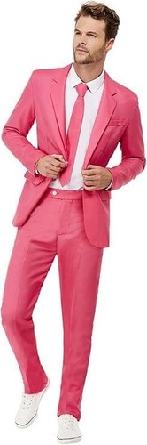 Mens solid pink stand out - solid,