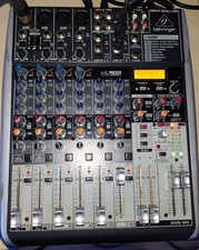 Behringer Xenyx QX1204USB Mixing Desk For Karaoke Or Studio Use Built In Effects