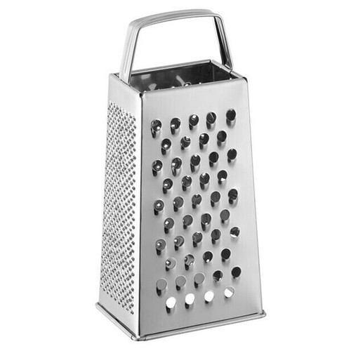 Stainless steel box grater - 1x,