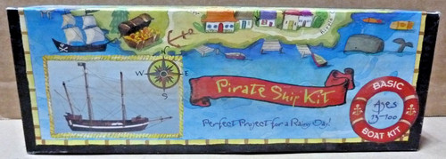 Vintage pirate ship wooden - vintage,