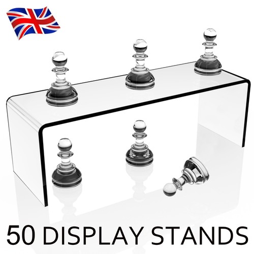 Perspex display risers plinths - risers,
