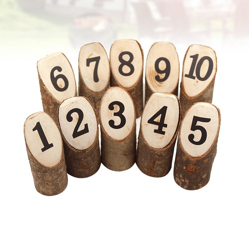 Pcs tree stump decoration - 10,