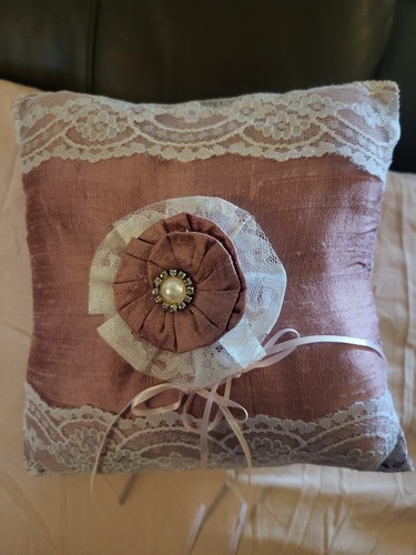 Wedding ring pillow cushion - pillow,