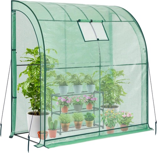 Lean greenhouse with free - lean, to