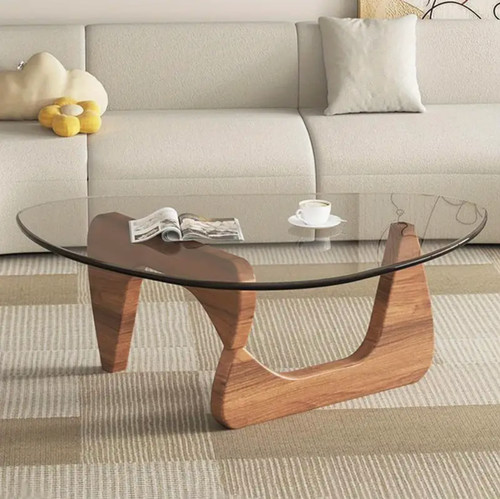 Abstract glass coffee table - coffee,