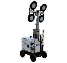 Stephill SLT5000 4.5kVA Super Silent Diesel Generator Lighting Tower