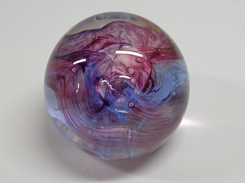 Caithness glass paperweight - glass,
