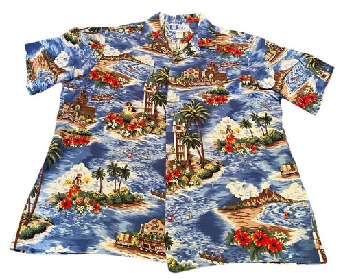 Vintage hawaiian shirt 70s rjc - shirt,