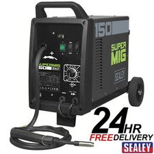 Sealey SUPERMIG150 230v Professional MIG Welder 150Amp Welding Garage Workshop
