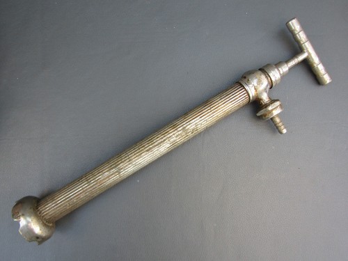 Vintage unusual nickel plated