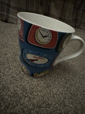 Cath Kidston Clock Mug Cup By Churchill