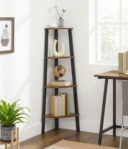 Tier ladder corner bookcase - ladder,