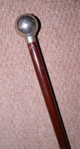 Vintage military swagger stick - vintage,