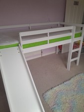 mid sleeper bed with slide