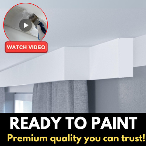 Coving cornice curtain cover - cornice,
