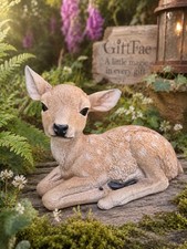Realistic fallow deer - realistic, garden