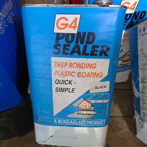 Pond paint sealer - sealer, concrete