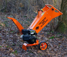 FM9DDES Professional 9HP Petrol Wood Chipper & Garden Shredder Electric Start