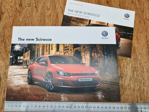 Scirocco brochure mk3 - vw,
