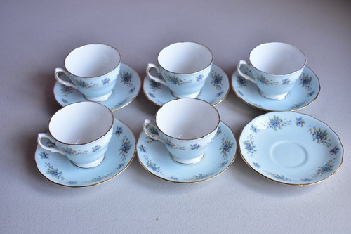 Colclough china blue forget - blue, me