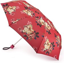 Joules - Fulton Minilite-2, Folding Handbag Umbrella - Bircham Bloom