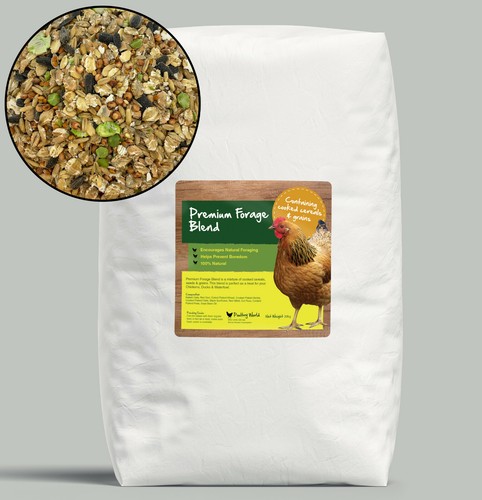 Premium poultry forage - premium, blend