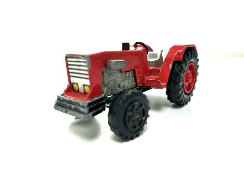 Majorette tractor red diecast - majorette,