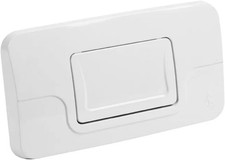 Kit nuova placca bianca Ricambio Originale Stir Blitz per cassetta scarico WC