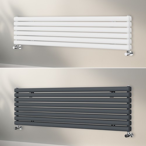Horizontal designer radiator - horizontal,