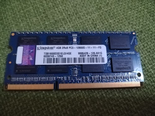 Kingston 4gb ddr3 - 4gb, laptop