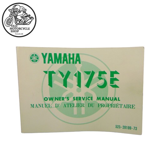 Yamaha ty175e trials owners - yamaha,