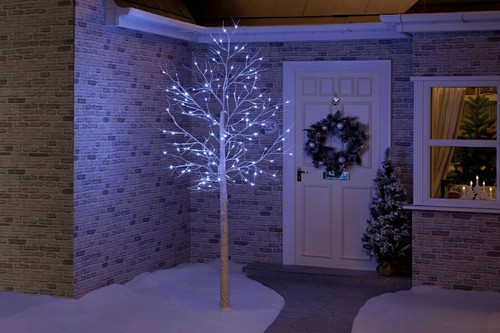 Led birch tree christmas 3 - tree,