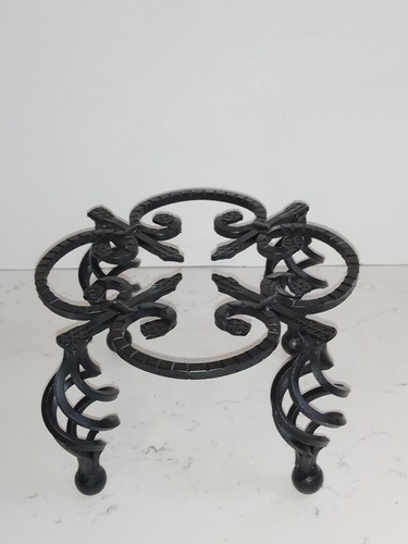 Metal plant stand - wrought, iron