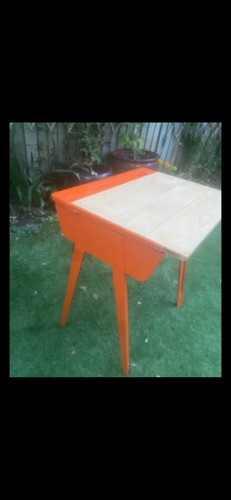 Vintage school desk updated - school,