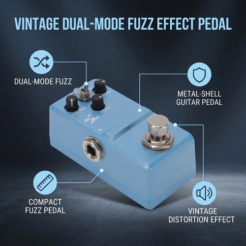 Electric guitar fuzz pedal - fuzz,