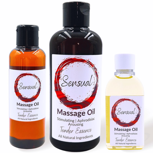 Sensual sex massage oil blend - massage,
