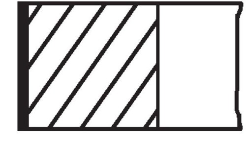 Piston ring kit fits - piston,