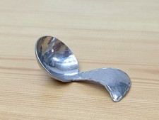 Vintage Keswick School Of Industrial Art Firth Staybrite Hammered Caddy Spoon